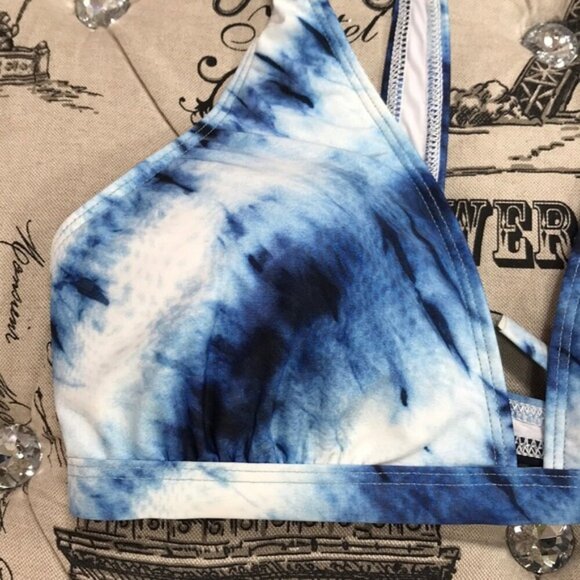 Splendid High Tide Halter Bra Bikini Top - Picture 6 of 7